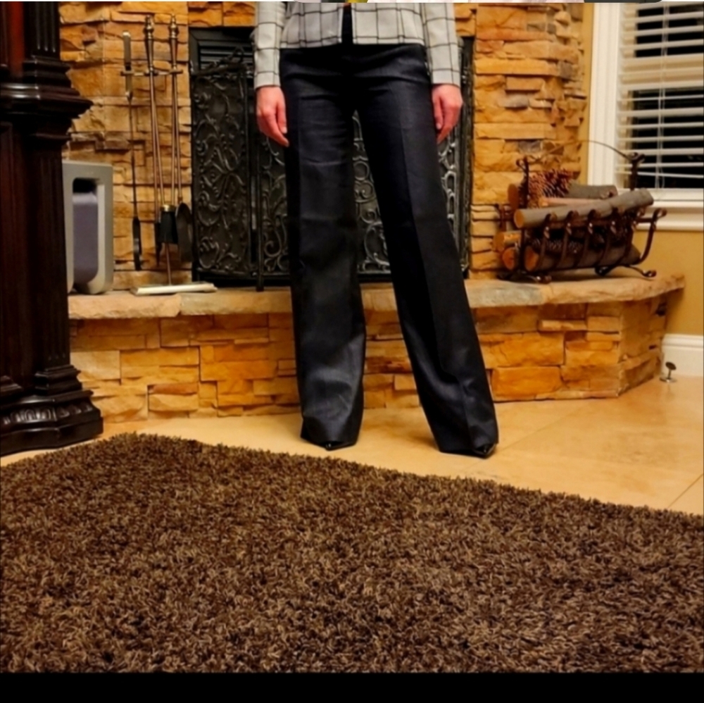 Oscar de la Renta wide pants size 8 fit like 4